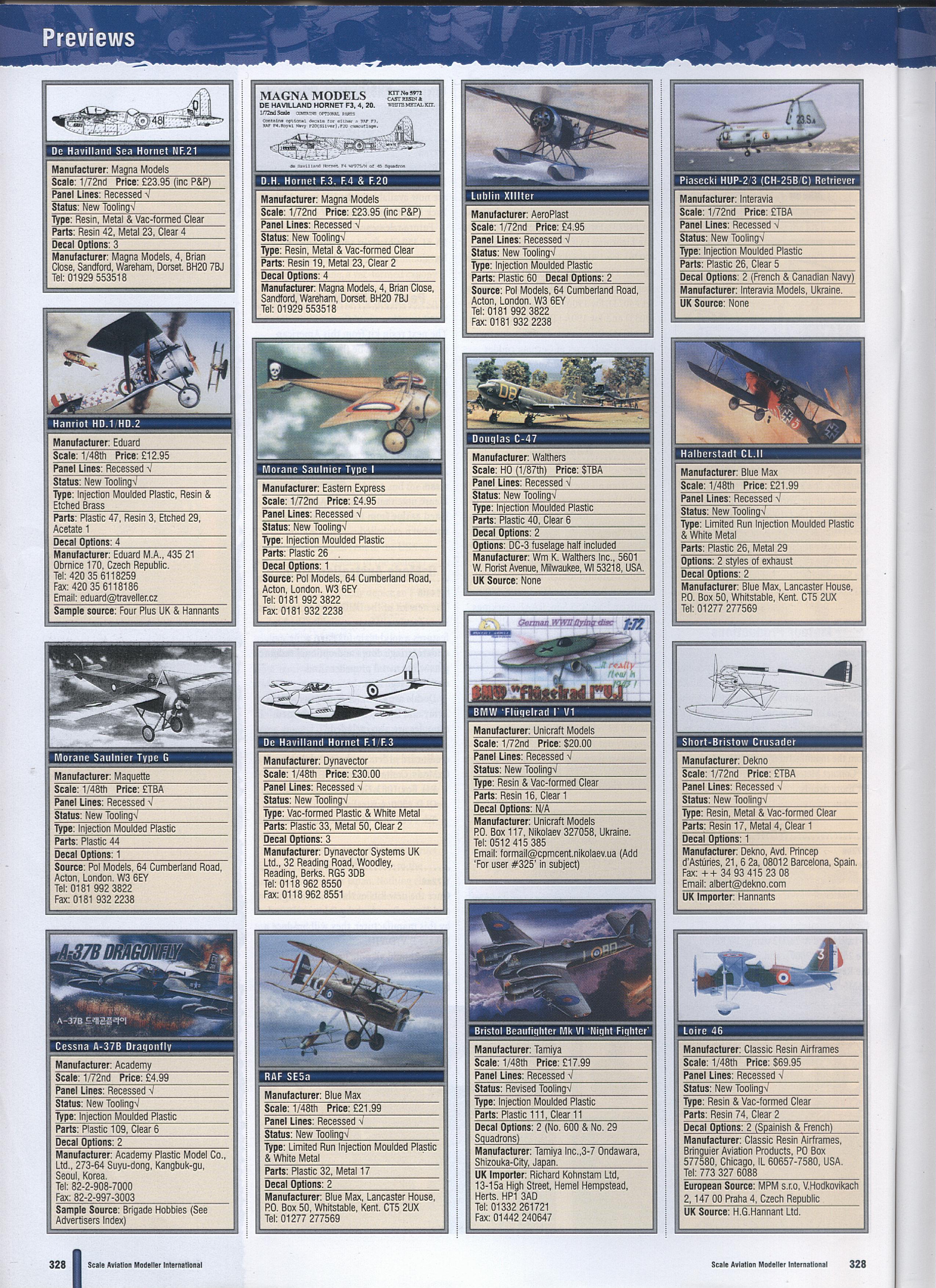 Scale Aviation Modeller International 1999-05